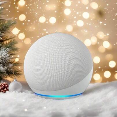 ORIGINAL-Caixa de Som Bluetooth 5W com LED Colorido Portátil Compatível com Alexa Rádio FM e USB