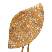 1pc Summer Beach Outdoor Sun Protection Wide Brim Hat, Printed & Solid Color Lightweight Small Size, 6-12MON, 12-18MON, 18-24MON, 2-3Y - Multicolor - View 14