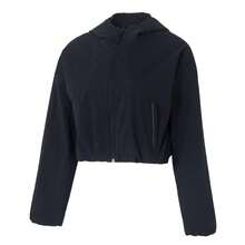 Under Armour Women's Jacket/Coat Unstoppable Woven Rstop LS-BLK Running Training Pullover Comfortable Casual Wear 6005967-003 - Black - View 1