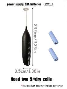 New Milk Frother, Coffee Stirrer, One-Button Milk Foaming For Fancy Coffee, Easy To Clean - Multicolor - View 9