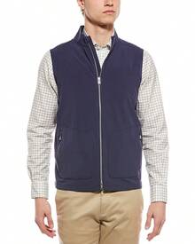 Peter Millar Vest - 藍色 - 查看 2