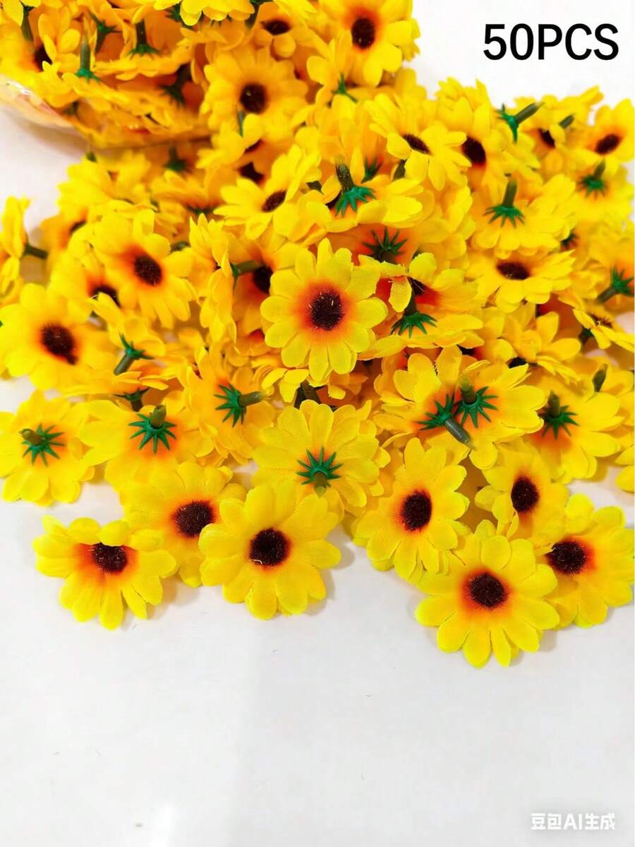 Tela no tejida con estampado floral bohemio - Multicolor - Ver 1