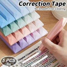 修正带套装，可伸缩修正带，适用于考试，光滑修正带，可靠的液体纸胶带橡皮擦，学校办公用品 - 套裝 - 查看 2