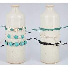 Turtle Starfish Howlite Bracelet Or Anklet Set Beach Collection - Multicolor - View 3