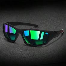 1 chiếc kính thời trang kiểu dáng ôm sát mặt, unisex, thích hợp cho kỳ nghỉ, thể thao ngoài trời, tiệc tùng, chụp ảnh đường phố, quà tặng lý tưởng. - Nhiều màu - Xem 9