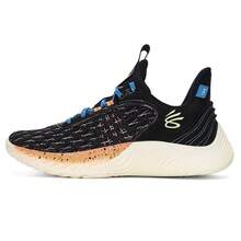 Under Armour CURRY 9 Outdoor & Casual Lightweight Comfortable Sports Sneakers 3025684-004 - Black/Blue/White - View 1
