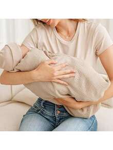 Khăn che cho con bú đa năng, khăn choàng thoáng khí khi cho con bú, màn che ghế ô tô cho trẻ sơ sinh, khăn che chắn khi cho con bú. - Nhiều màu - Xem 9