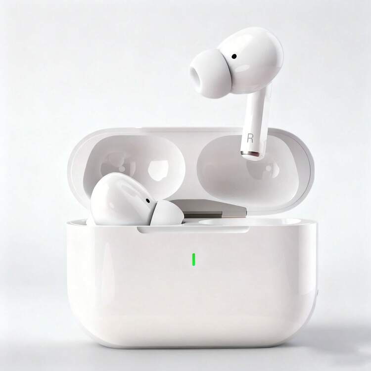 Wireless Bluetooth In-Ear Headphones, True Wireless Earbuds With Clear Call Microphone, Balanced HiFi Sound Quality, Touch Sensor Control, Lightweight & Comfortable Fit, Sweat-Resistant Sports Earphones With Portable Charging Case - View 1