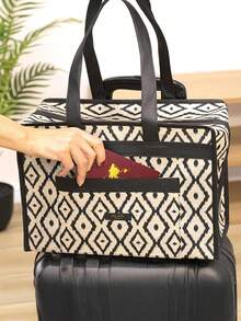 BOHE ÇOK AMAÇLI SEYAHAT ÇANTASI - Transparent White Model - View 5