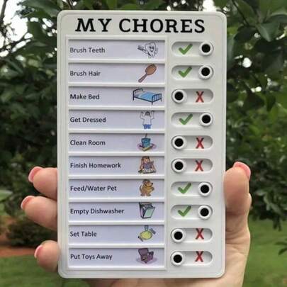 1 Portable Task Table And Memo Board - Removable Message Board For Recording Daily Tasks, Home And Room Decoration