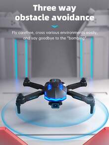 6pcs Drones With Dual Cameras, Batteries, Obstacle Avoidance, Optical Flow Hovering, Random Color Accessories, Comes With Carrying Bag - View 7
