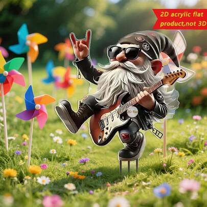 2D亚克力户外花园庭院装饰，亚克力装饰品，春季礼物