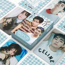 Kpop Photo Card Merch V JIMIN JHOPE RM JIN 124pcs(60 Holographic Card+64 Stickers)/92pcs( 60lomo Card+32 Stickers)/55pcs/30PCS Kpop SPAGHETTI! AESPA RICHMAN/DRAMA/LIVE TOUR: PAPALLEL LINE ENCORE CARDS 4PCS/ 124pcs New Song And Album Styling Cards, K-Pop Idol Photo Card Set - Multicolor - View 8