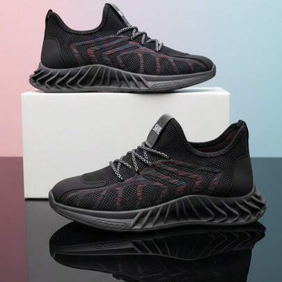 Shendy Vendy Tenis Hombre de Moda Sneakers Running Casual-Zapatos Deportivos Tenis Hombre Casuales de Moda Fashion Zapato Casual Hombre-Zapatilla Deportiva Transpirable Running Comoda  Liso  Deportivo  Poliéster      Deportivos Running Seportivos  Gym y Fitness  Exterior  Casa  TODA LA TEMPORADA