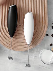 单速电动奶泡器，无线设计，带小型奶泡器盖，可搅拌，适用于咖啡、抹茶、拿铁、卡布奇诺、热巧克力等饮品。[单速电动奶泡器] 手持式电动奶泡器，奶泡器，咖啡奶泡器，带不锈钢搅拌棒的搅拌器，适用于咖啡、抹茶、拿铁、卡布奇诺、热巧克力等饮品。 - 彩色 - 查看 8