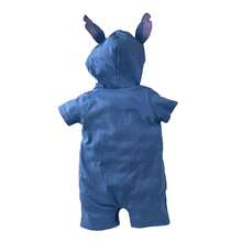 Pañalero con gorro estampado para Bebé - Azul - Ver 4