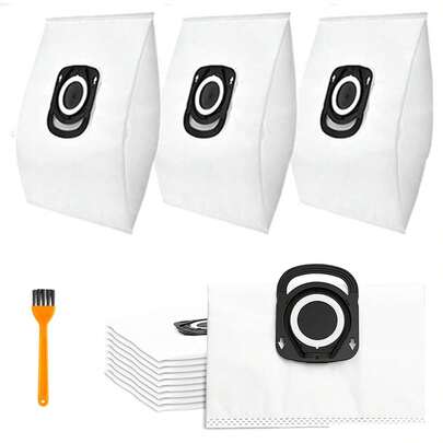 适用于 Rowenta Hygiene + ZR200520 ZR200540 ZR200720 ZR200920 的吸尘器尘袋，也适用于 Rowenta Compact Power X-Trem Power 和 Silence Force 系列 RO64xx RO63xx RO68xx RO39xx 型号，内含小刷头。