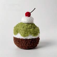 2026新款可爱逼真蛋糕玩偶，三明治毛绒玩具，生日、惊喜、节日、情侣、万圣节、圣诞节、游戏玩家的完美礼物 - 彩色 - 查看 9