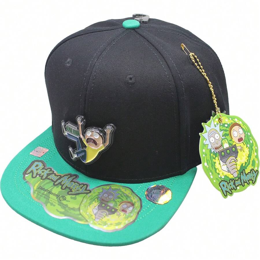 Kboom Caps Gorra R&M 06 - Negro - Ver 1