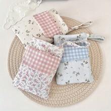 高品质铅笔盒，多功能护士笔袋，双层大容量笔袋，文具收纳包 - 藍色/1pc - 查看 2