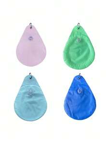 2个装新款夏季游泳池遮阳挂袋，游泳池墙面挂袋，水滴形遮阳挂袋，加厚型挂袋，防止树叶和垃圾进入，夏季游泳池挂袋 - 泳池罩掛袋 - 查看 1