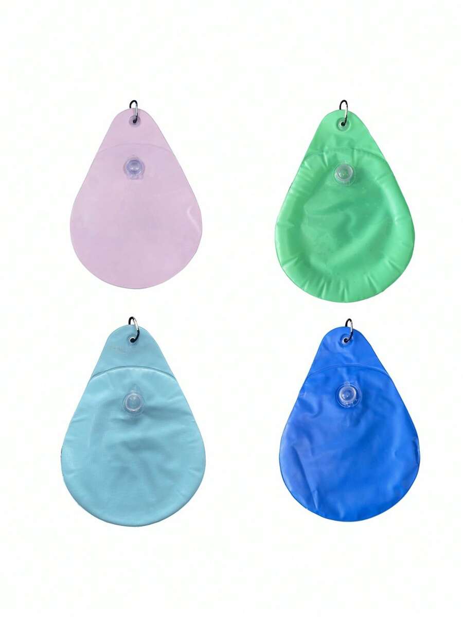 2个装新款夏季游泳池遮阳挂袋，游泳池墙面挂袋，水滴形遮阳挂袋，加厚型挂袋，防止树叶和垃圾进入，夏季游泳池挂袋 - 泳池罩掛袋 - 查看 1