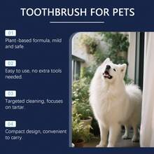 2pcs EelJoy Pet Teeth Cleaning Pen With Mint - Removes Stains & Plaque, Freshens Breath & Whitens Gently For Healthy Dog & Cat Oral Care, Easy Daily Use - View 8