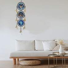 Dream Catcher With Animal Design Bedroom Wall Hanging Boho Home Decor Feather Ornament Unique Craft Pendant 6 Inch Owl - Dc22 6inch Owl - 查看 5