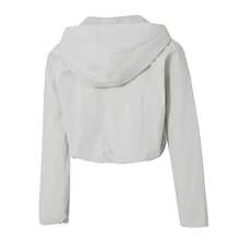Under Armour Women's Jacket/Coat Unstoppable Woven Rstop LS-WHT, Comfortable For Daily Outdoor Sports - Peak White - View 2