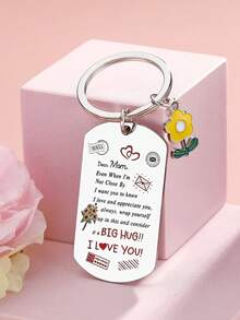 New Mom Birthday Gifts From Son Daughter First Time Best Pregnant Mom Ever Gift Idea Boy Girl Mom Era Keychain - Multicolor - View 9