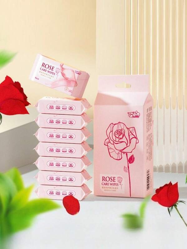 成人清洁护理湿巾，学生抗菌护理卫生清洁小包装湿巾