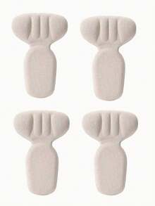 2 miếng đệm gót chân bằng silicon mềm đa năng, đệm gót chân chống trượt trong suốt, thích hợp cho giày cao gót, giày bệt, dép xăng đan và giày thể thao - Màu be - Xem 7