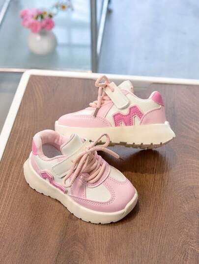 1 đôi giày thể thao đế dày cổ thấp unisex mới, chống mài mòn và chống trơn trượt, giày casual cho trẻ em, giày chạy bộ thời trang đa năng cho học sinh, thích hợp cho mùa xuân, hè, thu, đông.