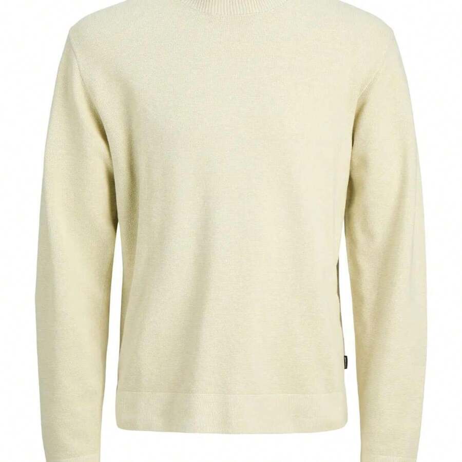 Jack & Jones Jersey de punto Jack&Jones Milano vainilla para hombre - Beis - Ver 1