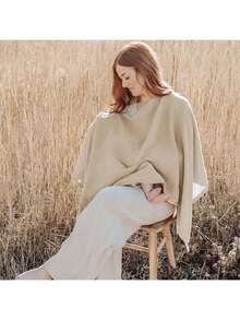 Khăn che cho con bú đa năng, khăn choàng thoáng khí khi cho con bú, màn che ghế ô tô cho trẻ sơ sinh, khăn che chắn khi cho con bú. - Nhiều màu - Xem 4