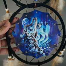 Dream Catcher With Animal Design Bedroom Wall Hanging Boho Home Decor Feather Ornament Unique Craft Pendant 6 Inch Owl - Dc22 6inch Owl - 查看 8
