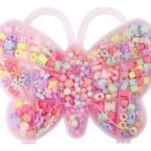 Lecute 700 Pzas Bricolaje Diy Pulseras Collares Bisuteria Charms - Multicolor - Ver 6