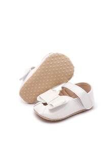 婴儿学步鞋 蝴蝶结透气婴儿学步鞋 - 白色 - 查看 6