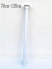 1pc Adjustable Stainless Steel Closet Rod, Extendable Bathroom Towel Bar, Clothing Rack, Curtain Rod, Wardrobe Hanging Rod, Extendable Shower Curtain Rod, Balcony Rod - No Drilling Required, Suitable For Curtains, Doors And Bedroom Items - Multicolor - View 13