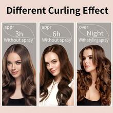 6件/5件/4件装 Mcbki 睡眠美发造型工具套装，无需加热的卷发棒+睡眠帽+Z字梳，丝质睡眠帽，弹性睡眠帽，女士护发，长发造型工具，DIY 懒人卷发，打造自然波浪和蓬松卷发，适合过夜使用，旅行必备，奢华护发礼品 - 彩色 - 查看 11