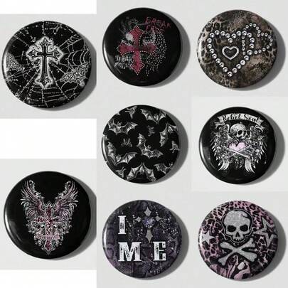 Broche con diseño interesante, broche de solapa para mujer, colgante de bolso, accesorio de moda, regalo divertido para amigos, familia, maestros y compañeros de clase