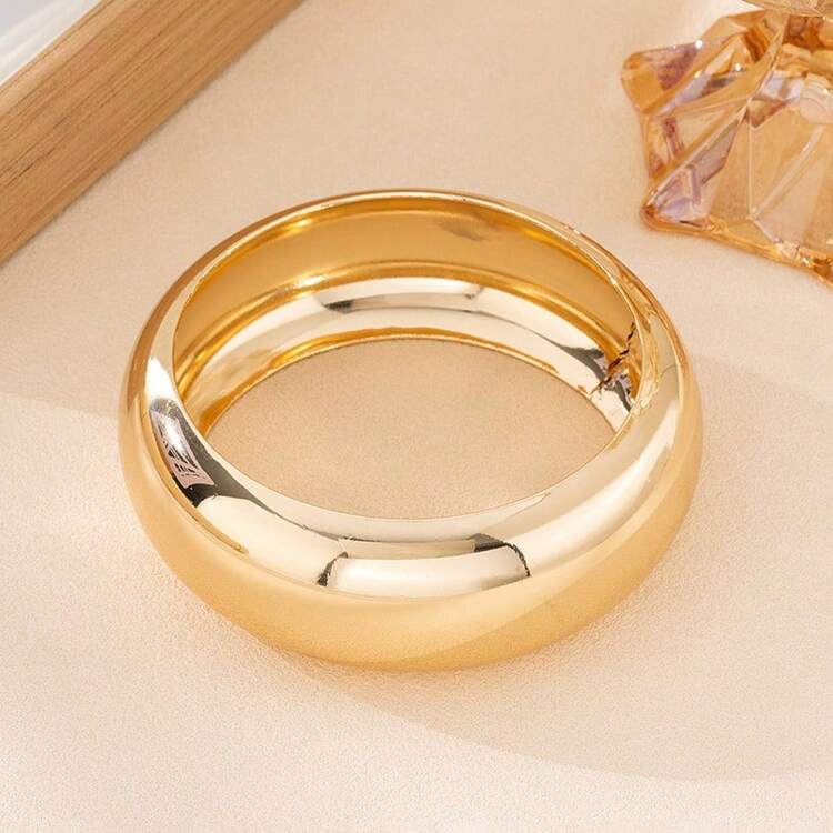 سوار فاخر بنقشة مطرقة، مناسب للنساء - مناسب للارتداء اليومي والعطلات - لامع - مشاهدة 2