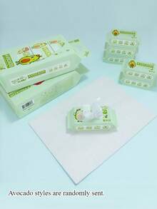 便携式旅行纯水湿巾，清洁湿巾手帕迷你湿巾 - 多色 - 查看 9