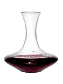 Decanter Vidro para Vinho Reto Transparente  900 ML - Multicolorido - Visão 3