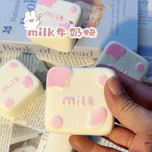 慢回弹食物造型软绵绵玩具，蛋糕、吐司、面包，挤压减压玩具 - 彩色 - 查看 2