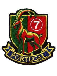 1 miếng vá thêu hình cầu thủ bóng đá huyền thoại Bồ Đào Nha số 7, có thể ủi lên quần áo. - Nhiều màu - Xem 7