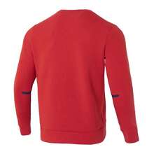 Under Armour UA UNSTOPPABLE FLC CREW Casual Sweatshirt, Minimalist & Comfortable Pullover, 1381688-842 - Red - View 2