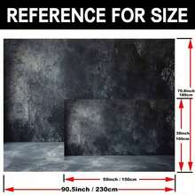 2D Flat Large Size Modern Abstract Black And Gray Photography Background Cloth Neutral Modern Background, Suitable Weddings, Birthdays, Photo Studios  Multifunctional Party Decoration, Durable Fabric Professional Photography, 2D Flat Design - Multicolor - View 10
