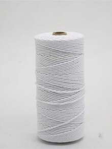 1卷180克钩编棉麻纱线，粗空心棉纱，适用于DIY帽子、包包、手工艺品 - 多款式 - 查看 10