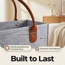 Foldable Stair Basket With Durable Handle, Suitable For Carpeted Stairs, Can Be Used To Store Clothes, Books, Laptops, Durable Stair Step Basket, Foldable, Suitable For Home Storage, Christmas And Halloween Gifts - 彩色 - 查看 5